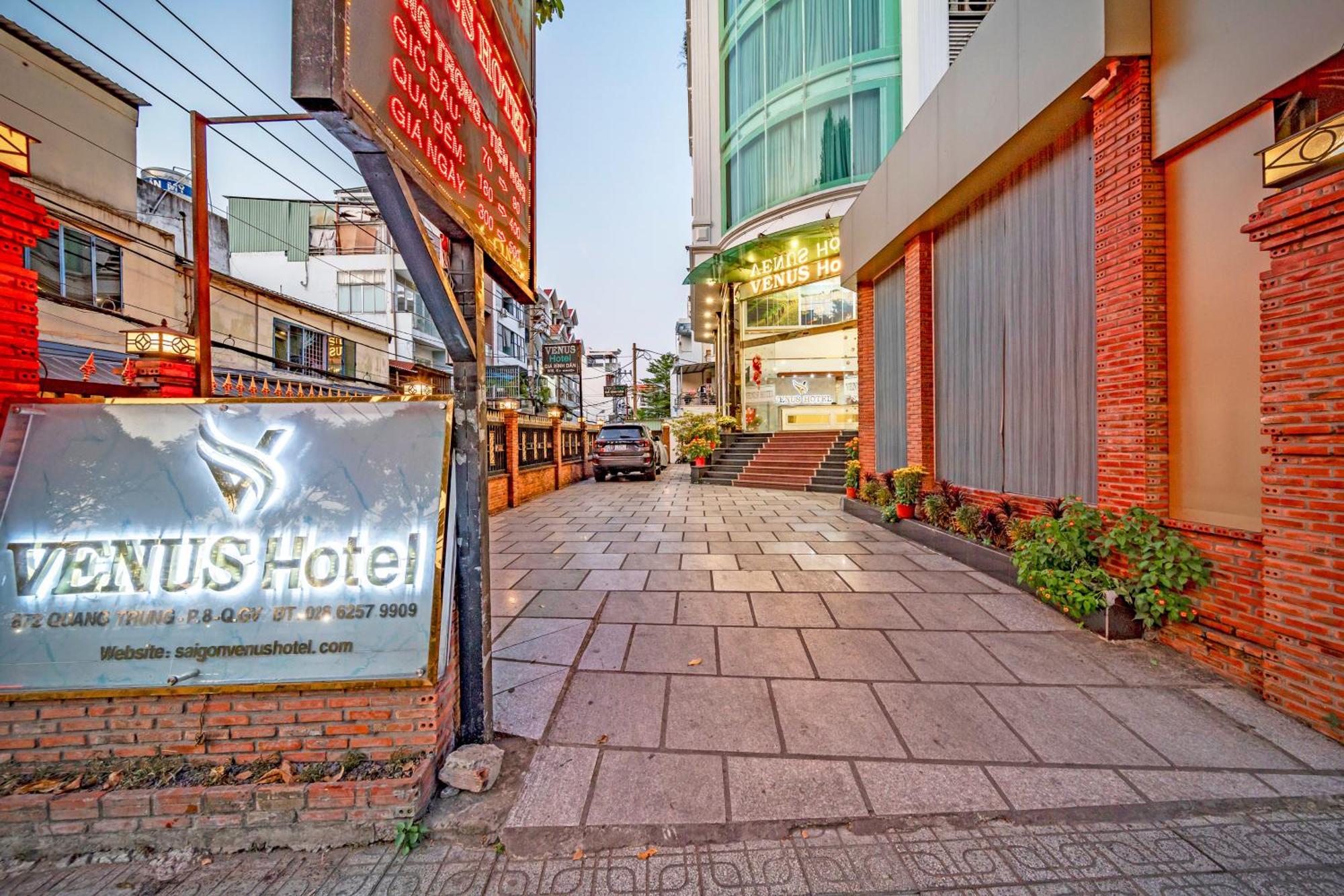 Venus Hotel Cidade de Ho Chi Minh Exterior foto